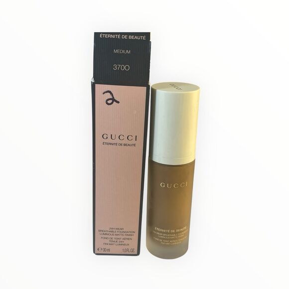 Gucci Beauty Natural Finish Fluid Foundation 370O Medium 30 ml 1 Fl. Oz3 - Picture 1 of 6